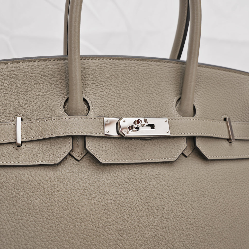 Hermès Birkin 35 in Trench-colored leather 