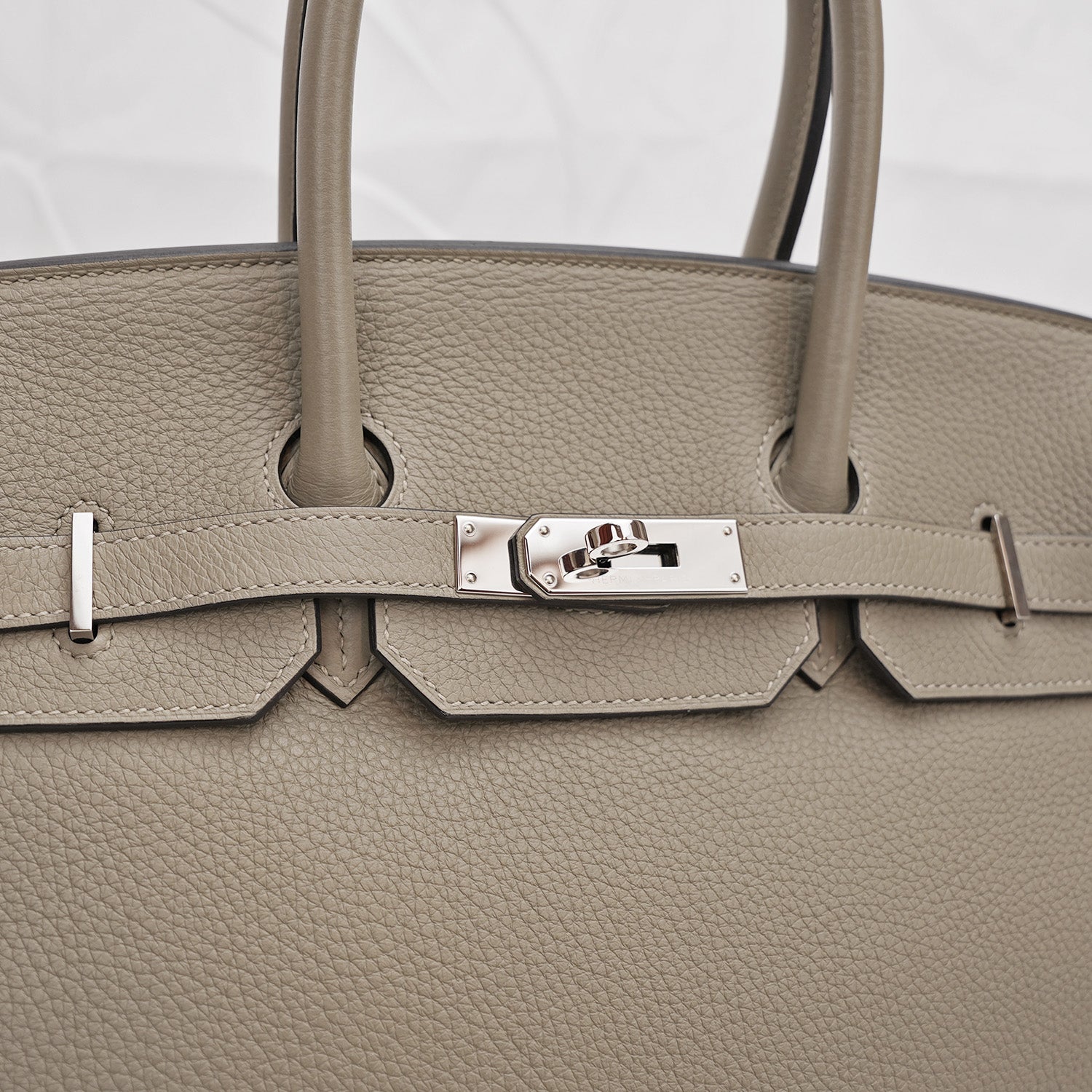 Hermès Birkin 35 in Trench-colored leather 