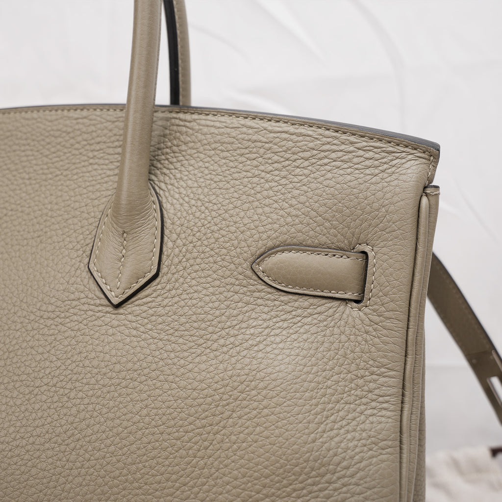 Hermès Birkin 35 in Trench-colored leather 