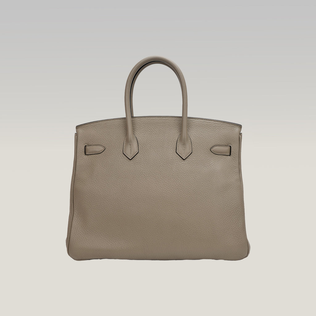 Hermès Birkin 35 in Trench-colored leather 