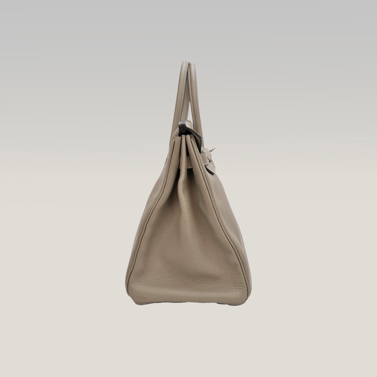 Hermès Birkin 35 in pelle di colore Trench