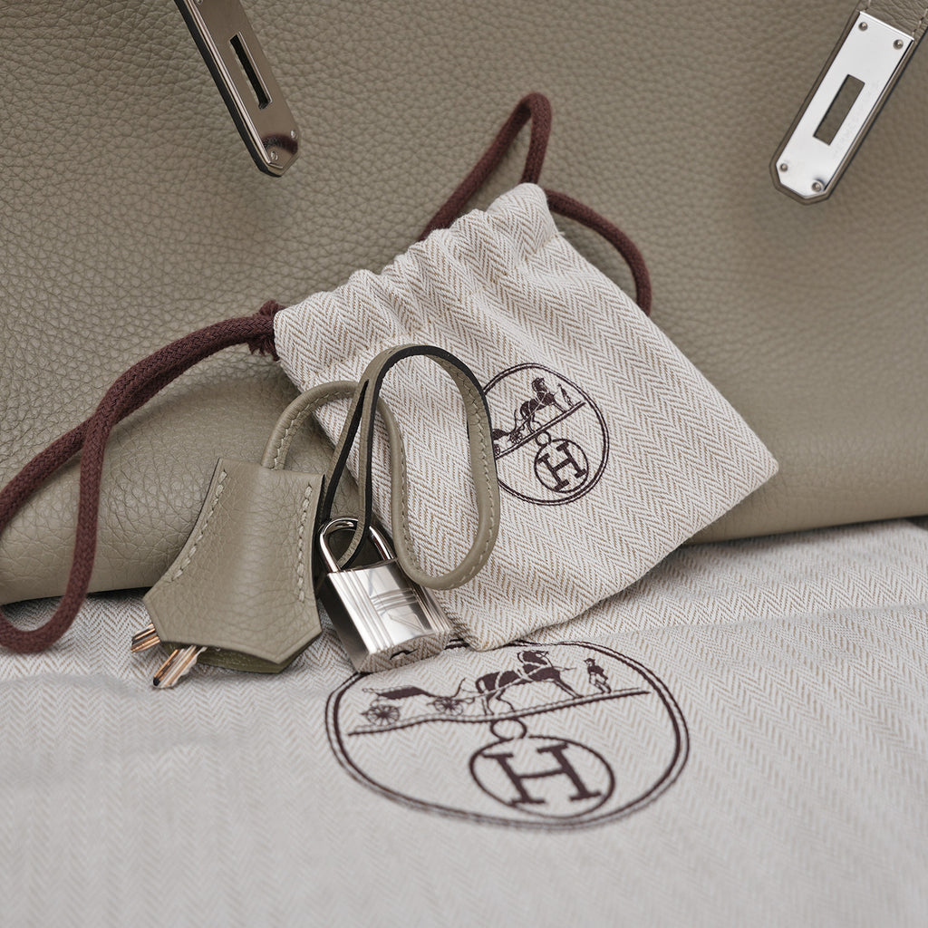 Hermès Birkin 35 in Trench-colored leather 