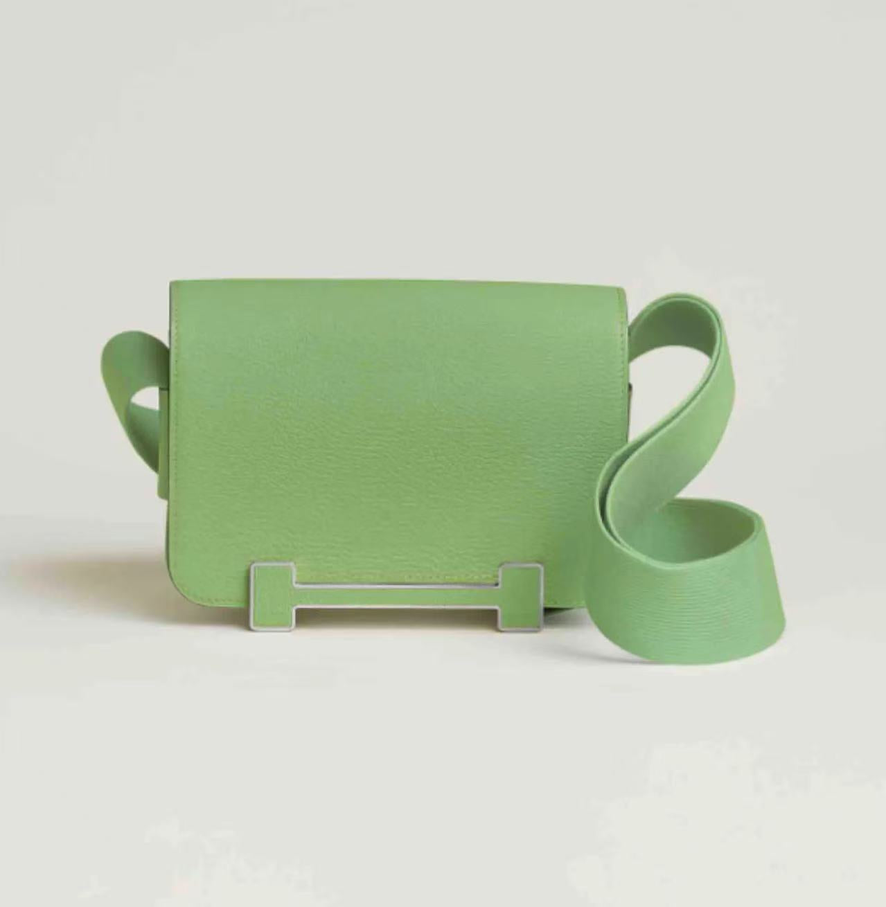 Hermès Geta – Borsa a spalla in pelle