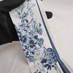 Dior Twilly in Seta Fantasia Floreale Blu