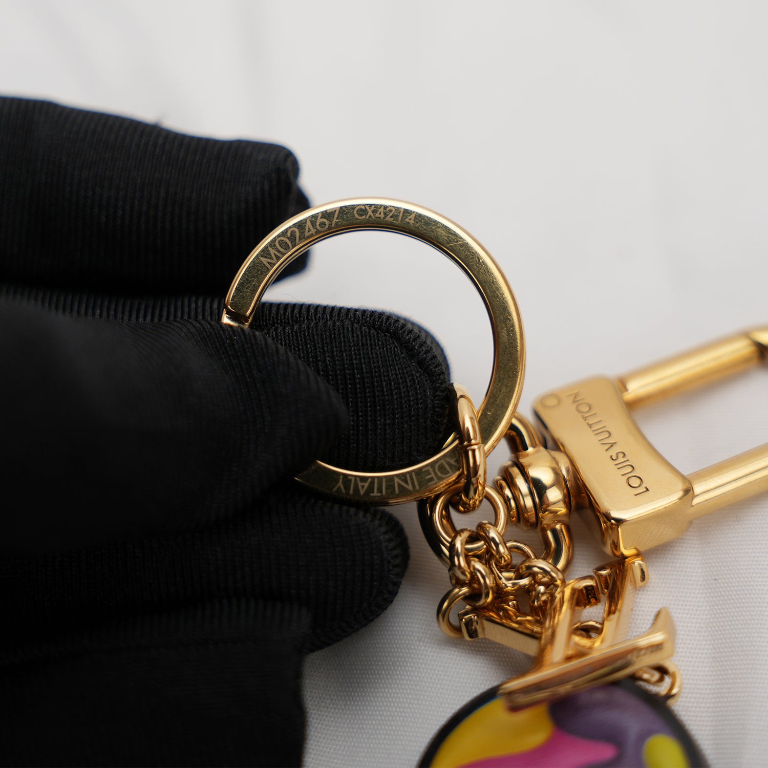 Louis Vuitton x Takashi Murakami – Panda Multicolor Limited Edition key ring 