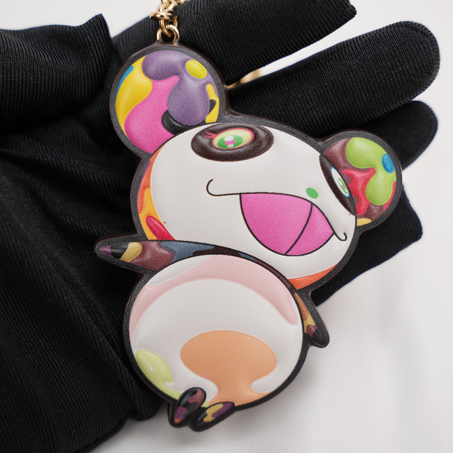 Louis Vuitton x Takashi Murakami – Panda Multicolor Limited Edition key ring 