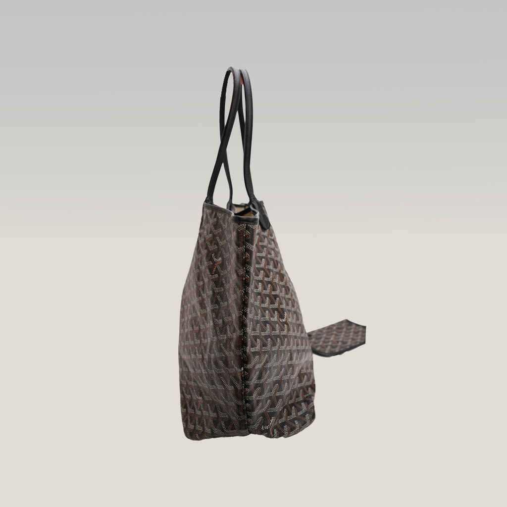 Goyard Saint Louis PM – borsa shopping nera con pochette