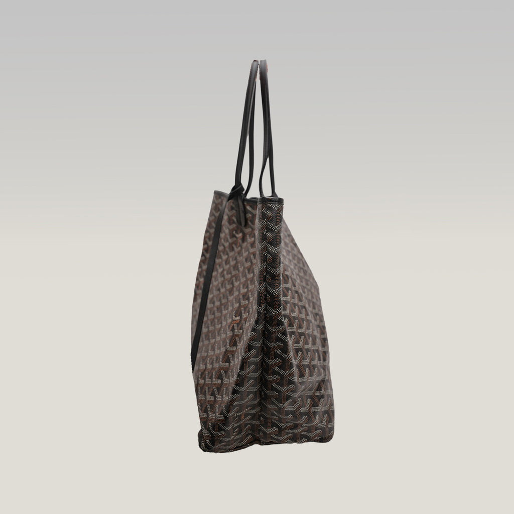 Goyard Saint Louis PM – borsa shopping nera con pochette