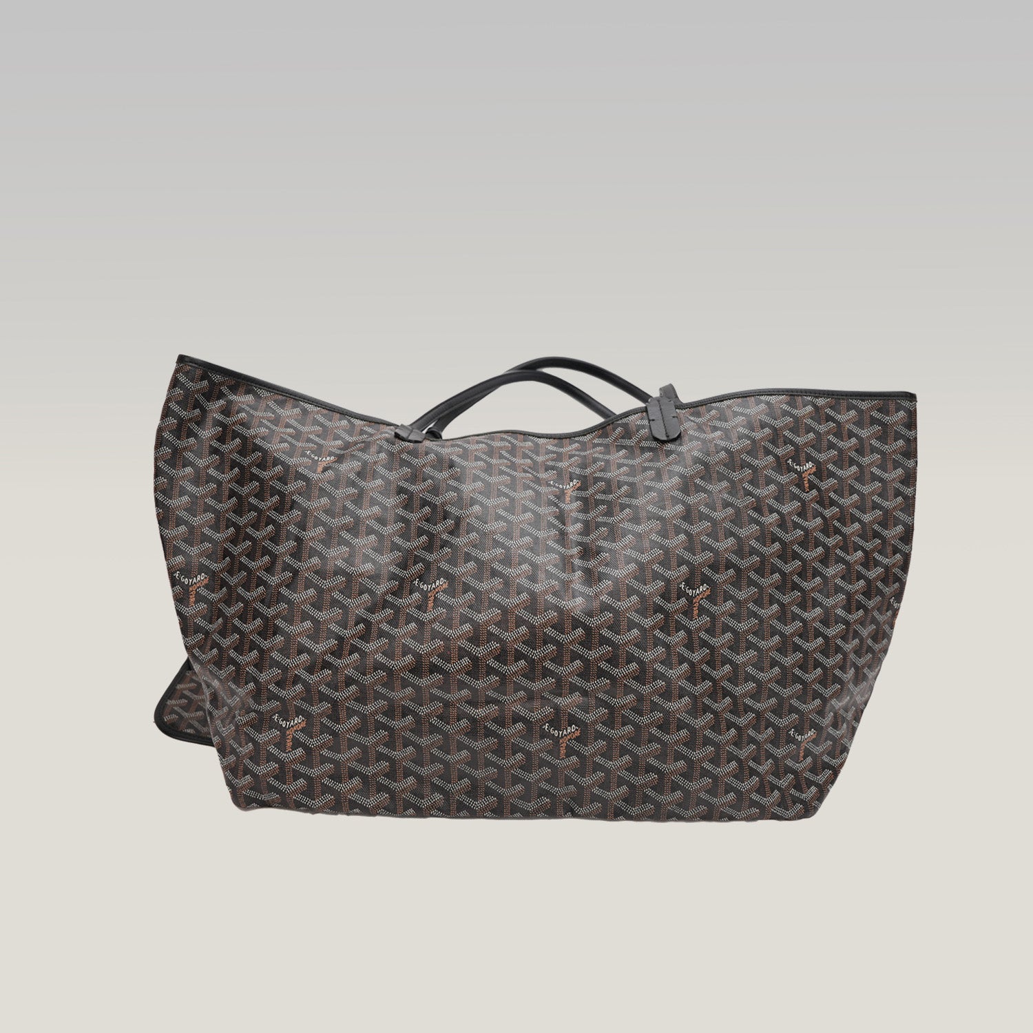Goyard Saint Louis PM – borsa shopping nera con pochette