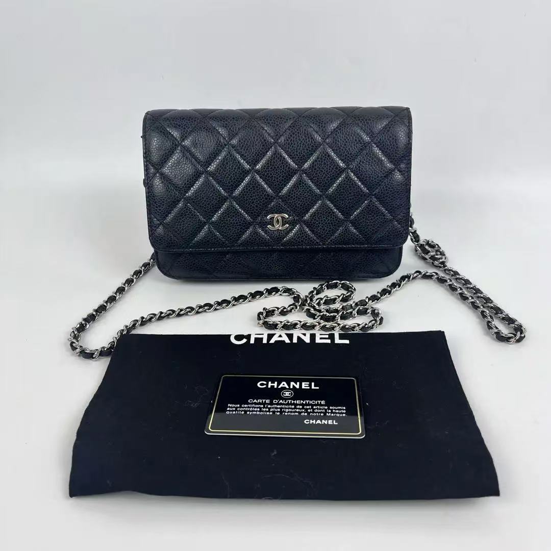 Chanel Wallet on Chain (WOC) Nero