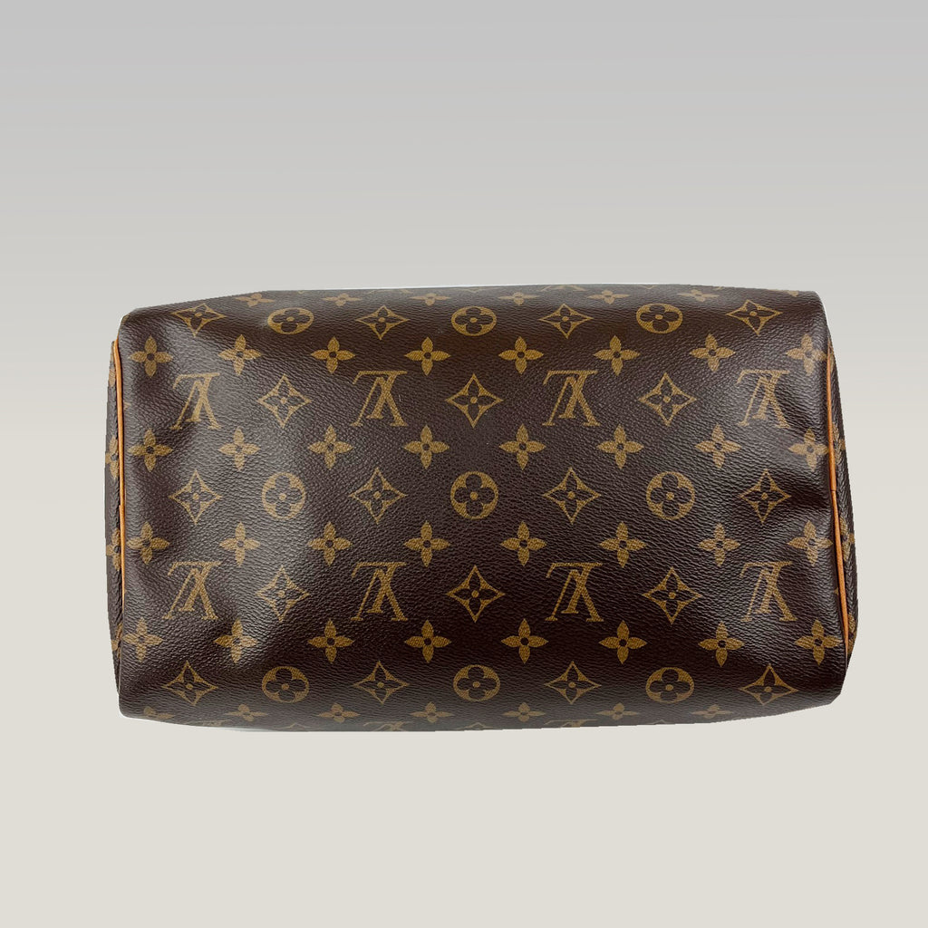 Louis Vuitton Speedy 30 Monogram Canvas Borsa a Mano Iconica