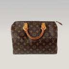 Louis Vuitton Speedy 30 Monogram Canvas Borsa a Mano Iconica