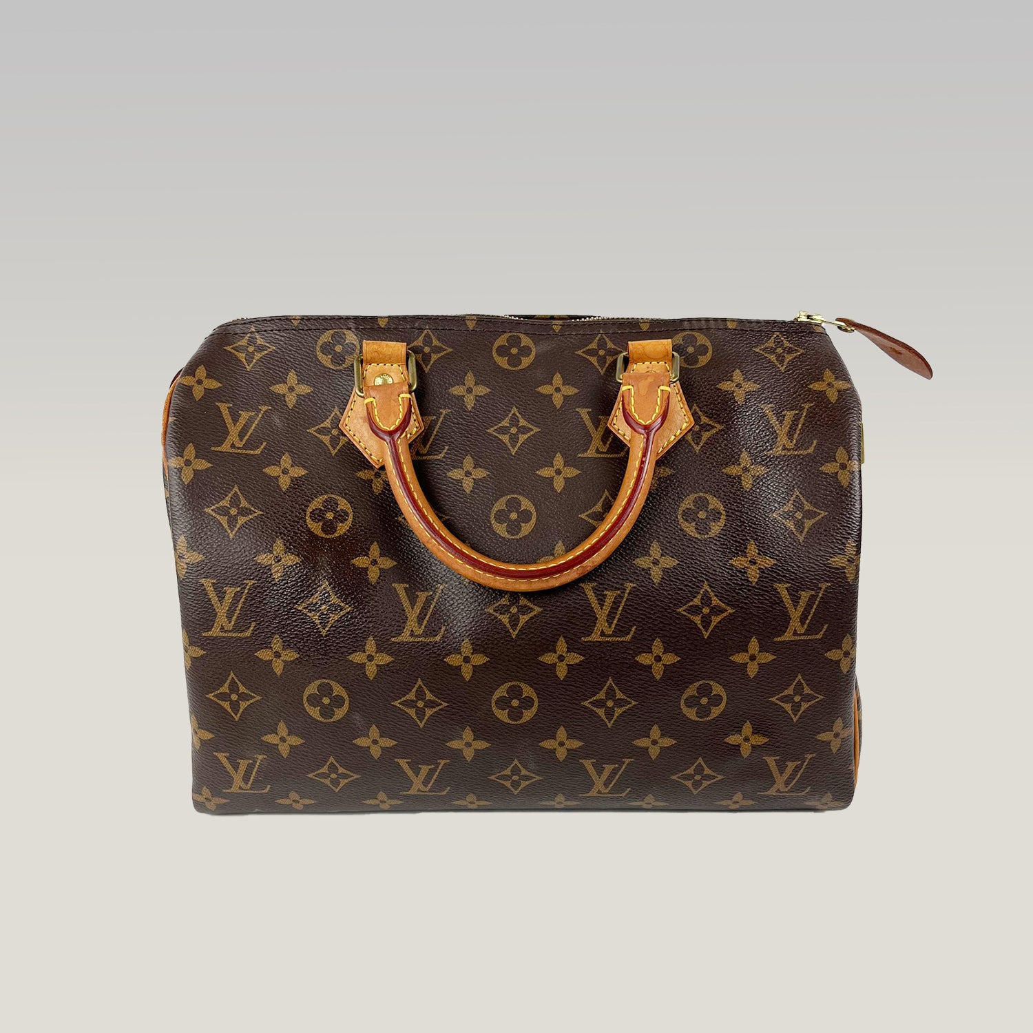 Louis Vuitton Speedy 30 Monogram Canvas Borsa a Mano Iconica