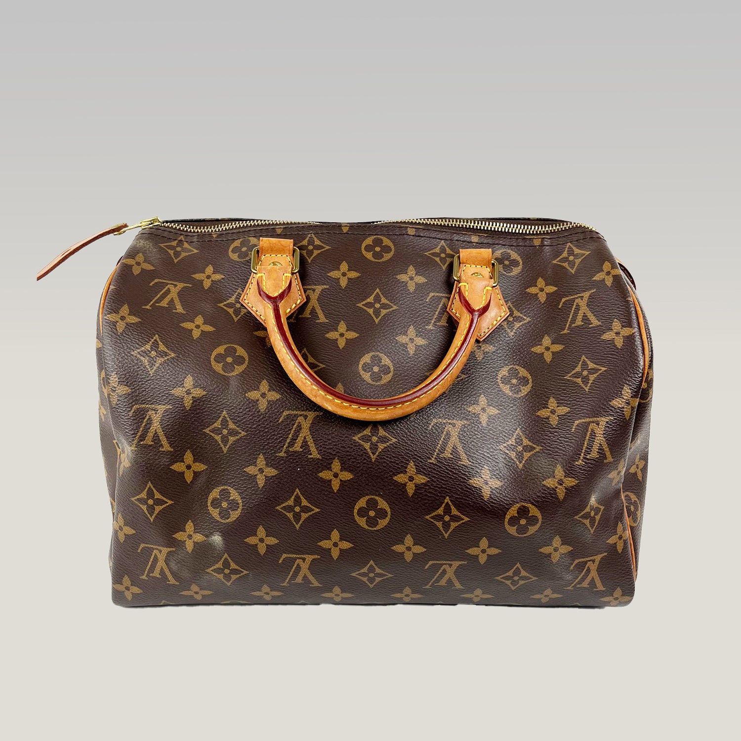 Louis Vuitton Speedy 30 Monogram Canvas Borsa a Mano Iconica