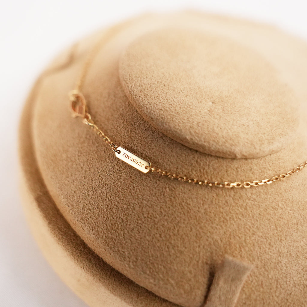 Van Cleef & Arpels Vintage Alhambra Collana 1 Motivo in Madreperla e Oro Giallo 18K 2021