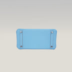 Hermès Birkin 30 Celeste in Pelle Epsom con Hardware Palladium