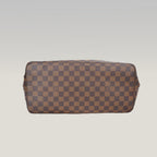 Louis Vuitton Hampstead GM Damier Ebene in Tela Cerata Marrone