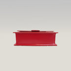 Jacquemus Borsa a Mano in Pelle Verniciata Rossa