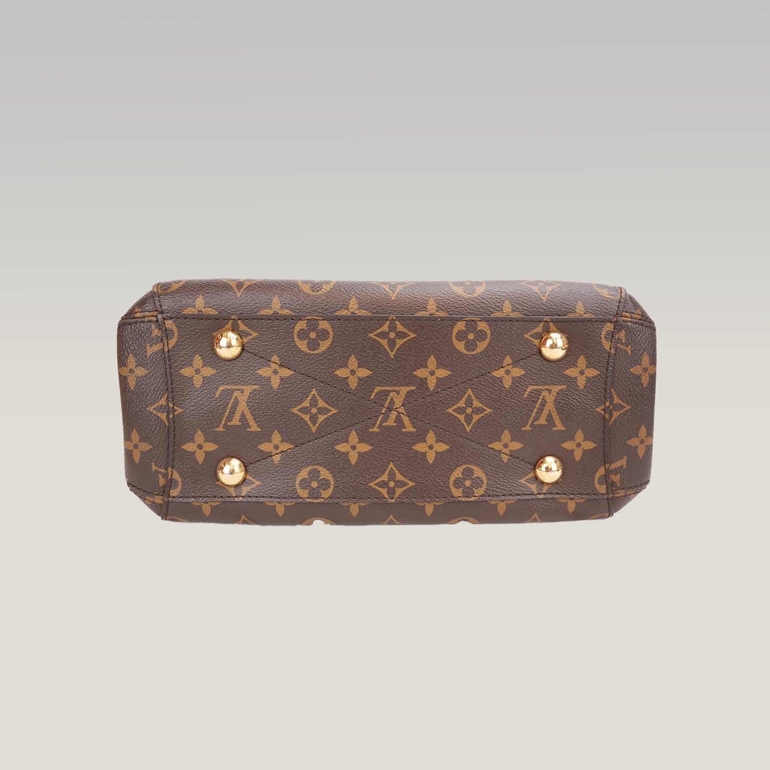 Louis Vuitton Montaigne BB Monogram Handbag Brown Coated Canvas & Leather Top Handle Shoulder Bag