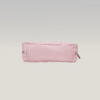 Prada Bauletto Piccolo in Pelle Rosa Cipria con Logo Triangolare e Dettagli Argentati – Dust Bag Inclusa