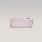 Chanel Coco Handle Small Iridescente Lilla in Pelle Caviar con Hardware Dorato