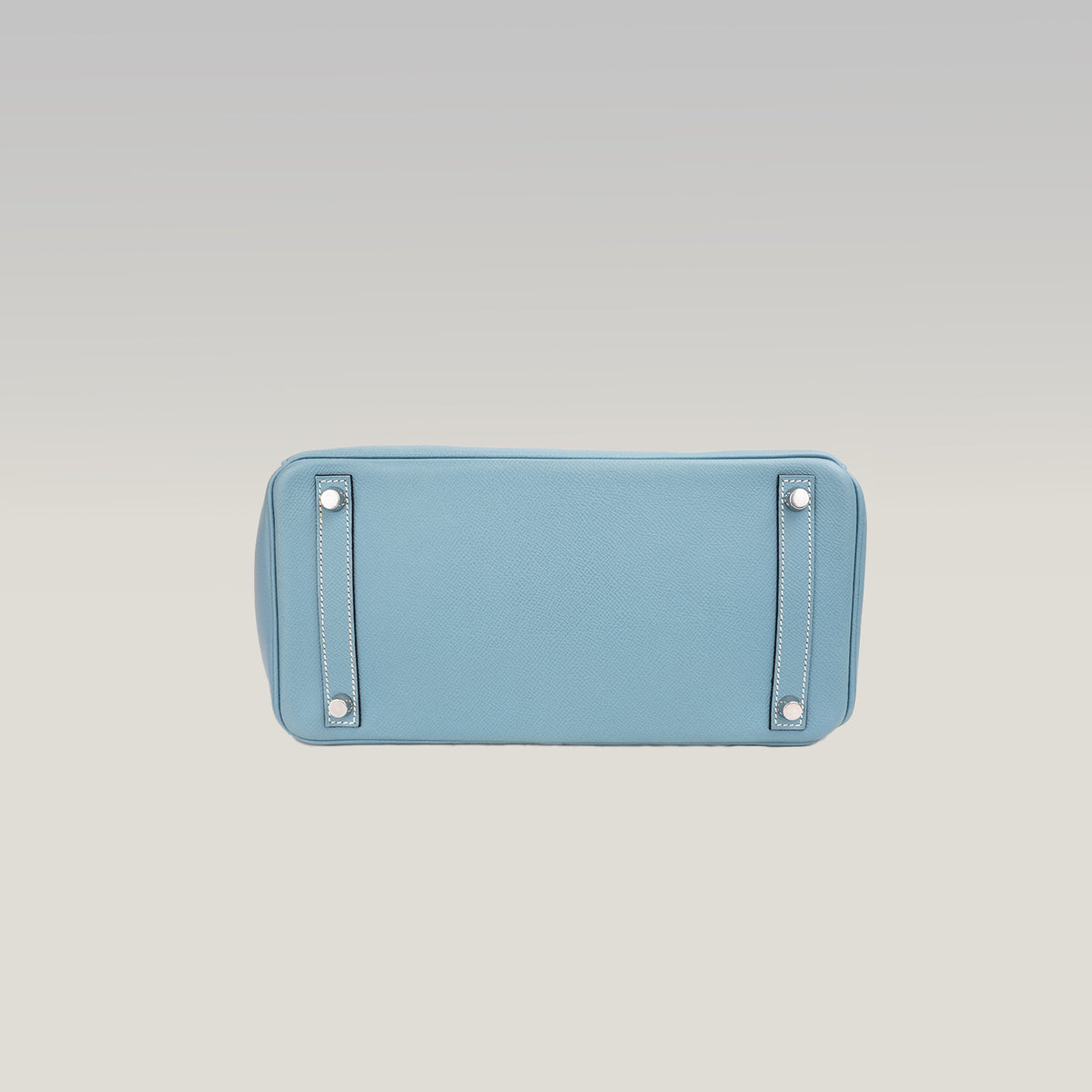 Hermès Birkin 30 Bleu Jean in Pelle Epsom con Hardware Palladio