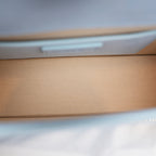 Jacquemus Le Grand Bambino Azzurro in Pelle con Manico