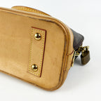 Louis Vuitton Alma BB Monogram Canvas con Finiture in Pelle Naturale