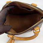 Louis Vuitton Alma BB Monogram Canvas con Finiture in Pelle Naturale