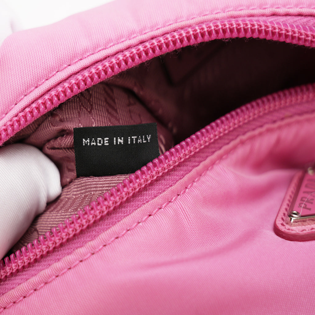 Prada Hobo dark pink – shoulder bag / underarm bag 