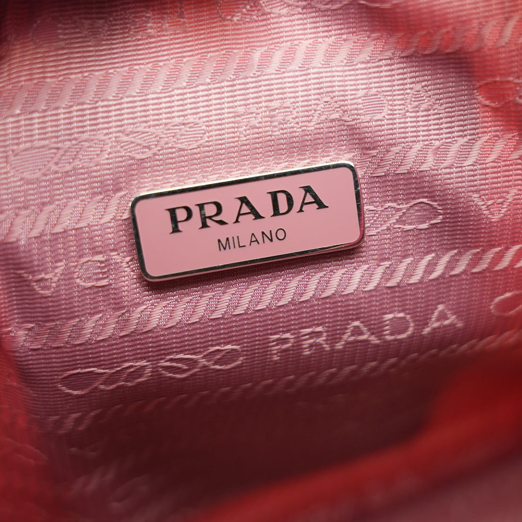 Prada Hobo dark pink – shoulder bag / underarm bag 