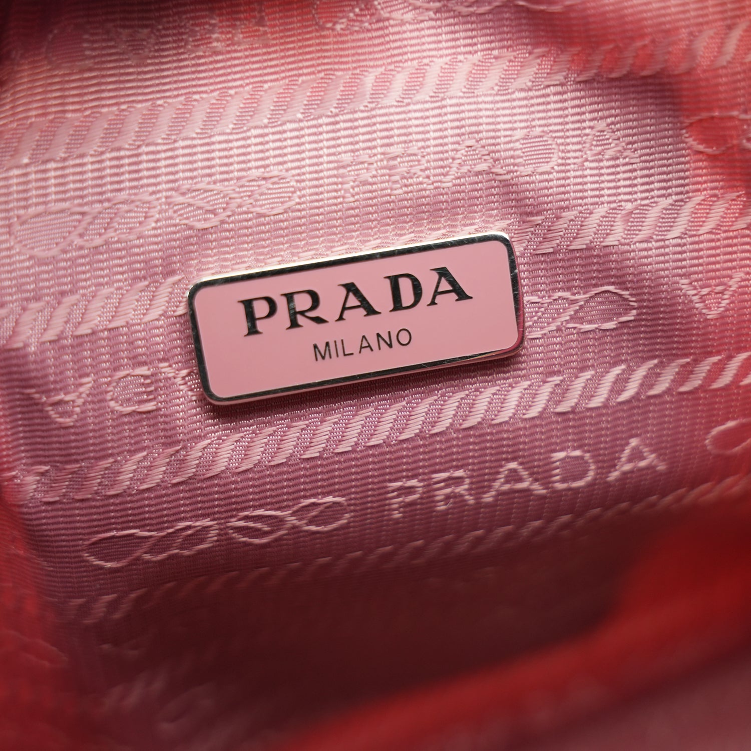 Prada Hobo dark pink – shoulder bag / underarm bag 