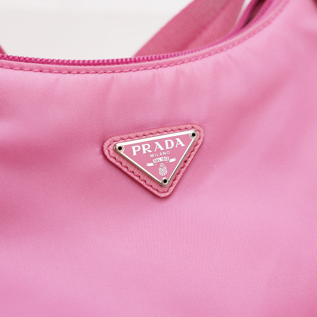 Prada Hobo dark pink – shoulder bag / underarm bag 