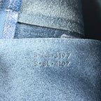 Celine Belt Bag in Pelle Blu Borsa a Mano con Tracolla
