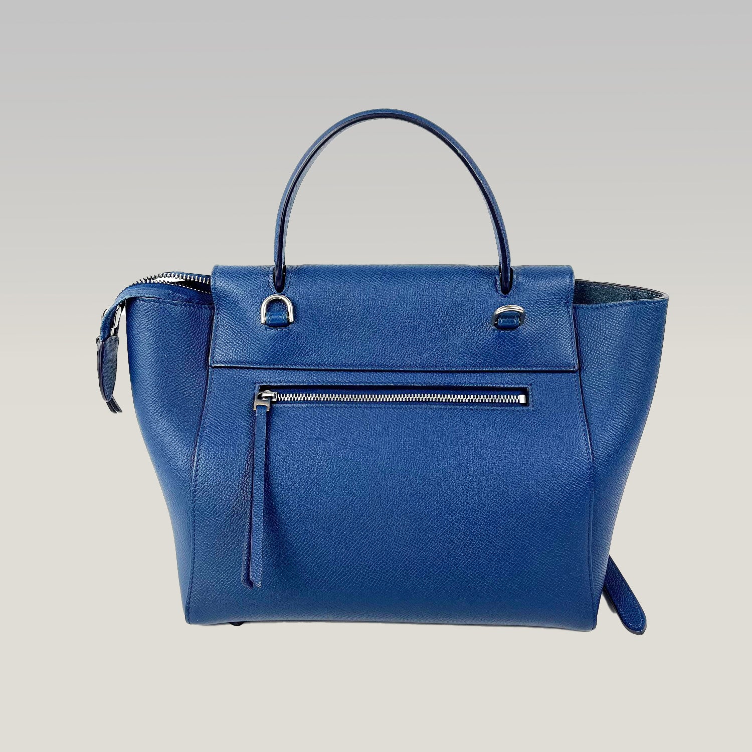 Celine Belt Bag in Pelle Blu Borsa a Mano con Tracolla