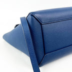 Celine Belt Bag in Pelle Blu Borsa a Mano con Tracolla