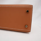 Hermès Kelly 25-Color Gold With Gold Hardware 