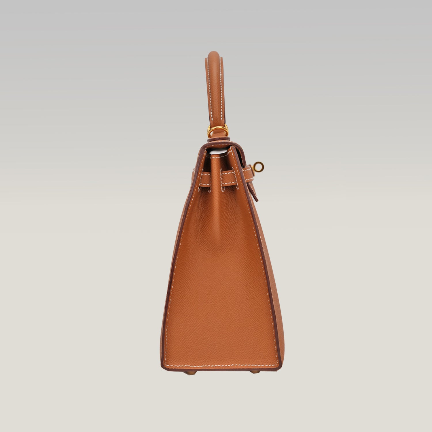 Hermès Kelly 25-Color Gold Con Hardware Dorato