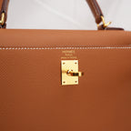 Hermès Kelly 25-Color Gold With Gold Hardware 