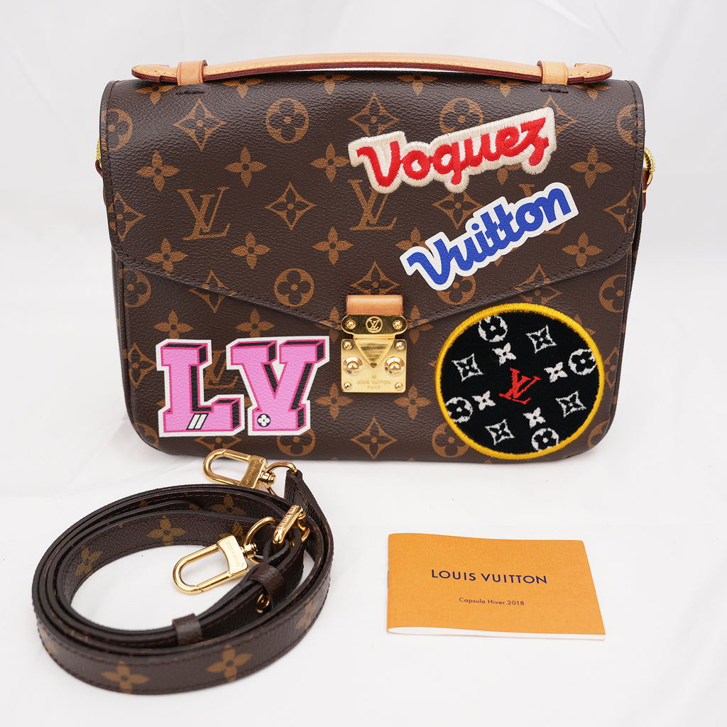 Louis Vuitton Metis Pochette Monogram Limited Edition con Patch Multicolor