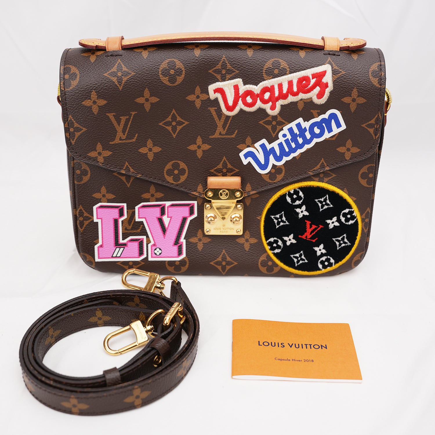 Louis Vuitton Metis Pochette Monogram Limited Edition con Patch Multicolor