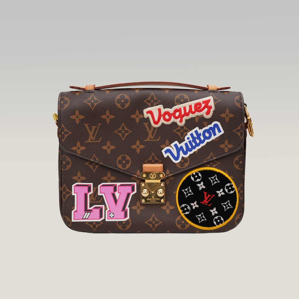 Louis Vuitton Metis Pochette Monogram Limited Edition con Patch Multicolor
