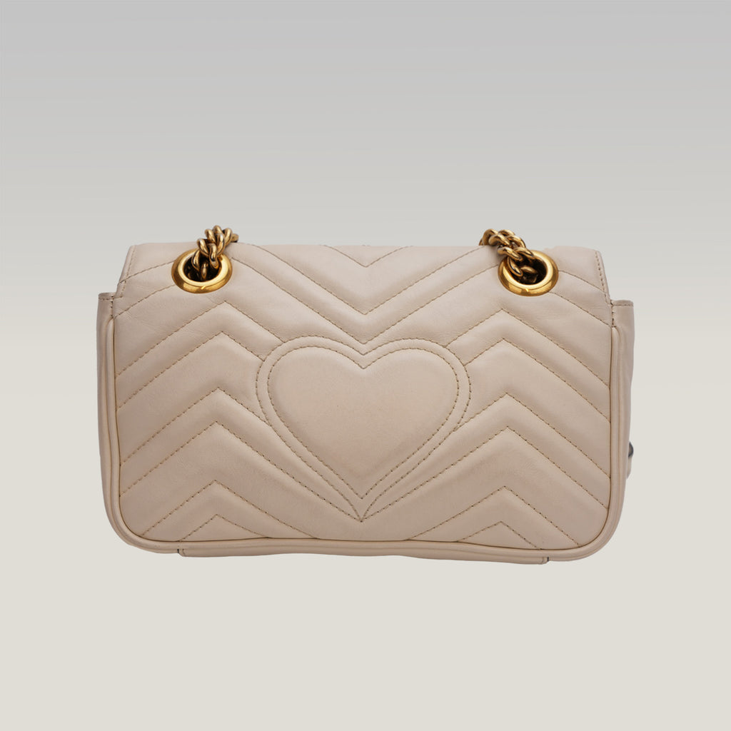 Gucci GG Marmont model 22 White 