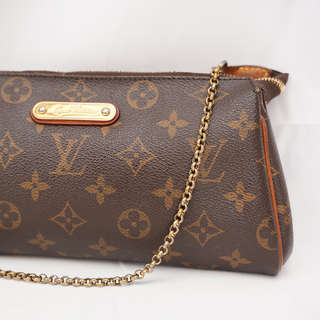 Louis Vuitton Eva Monogram canvas borsa a spalla / tracolla