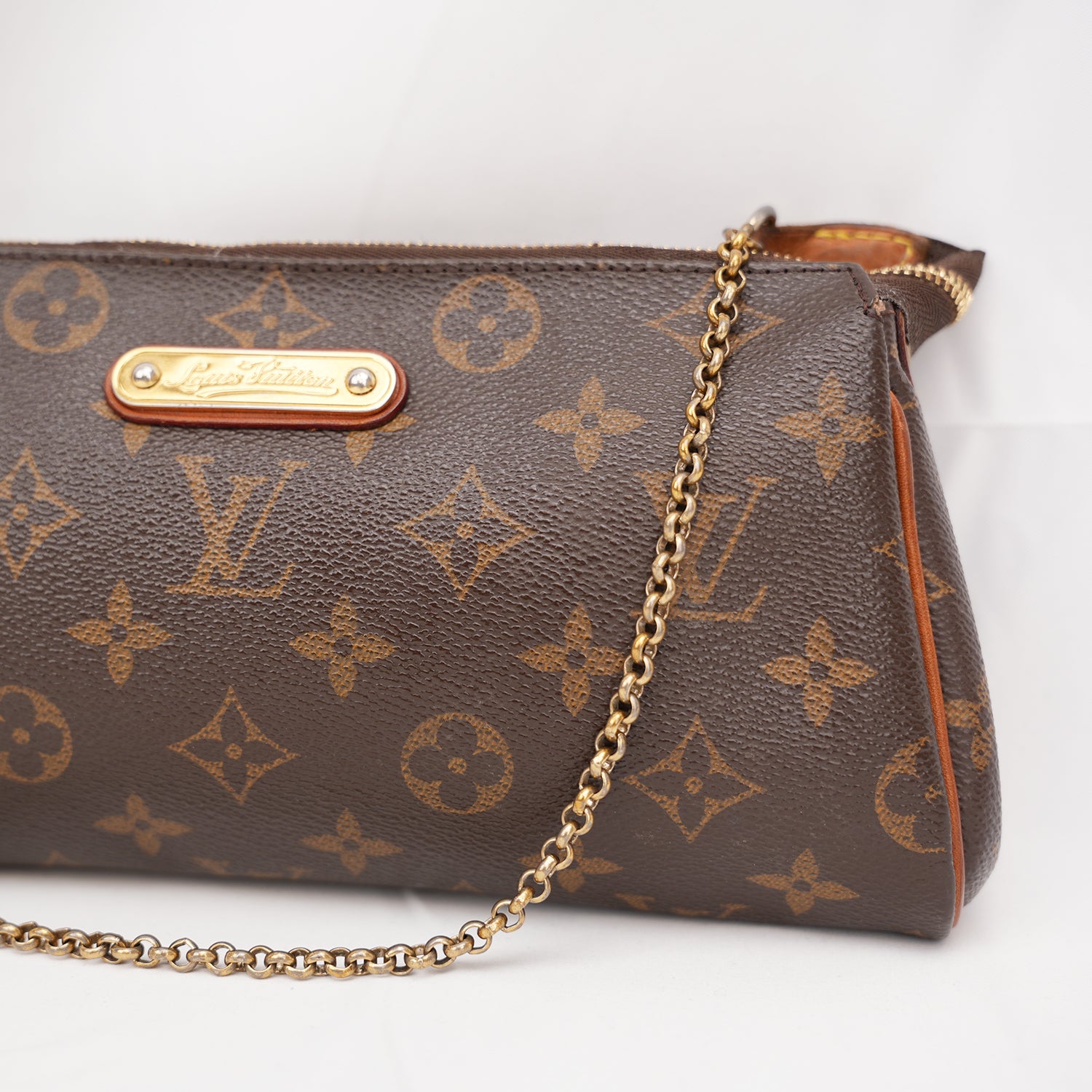 Louis Vuitton Eva Monogram canvas borsa a spalla / tracolla