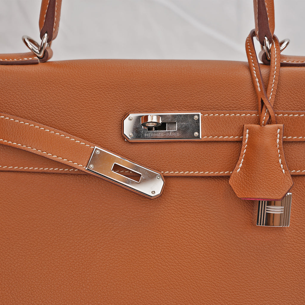 Hermès Kelly 28 Gold 37 Borsa