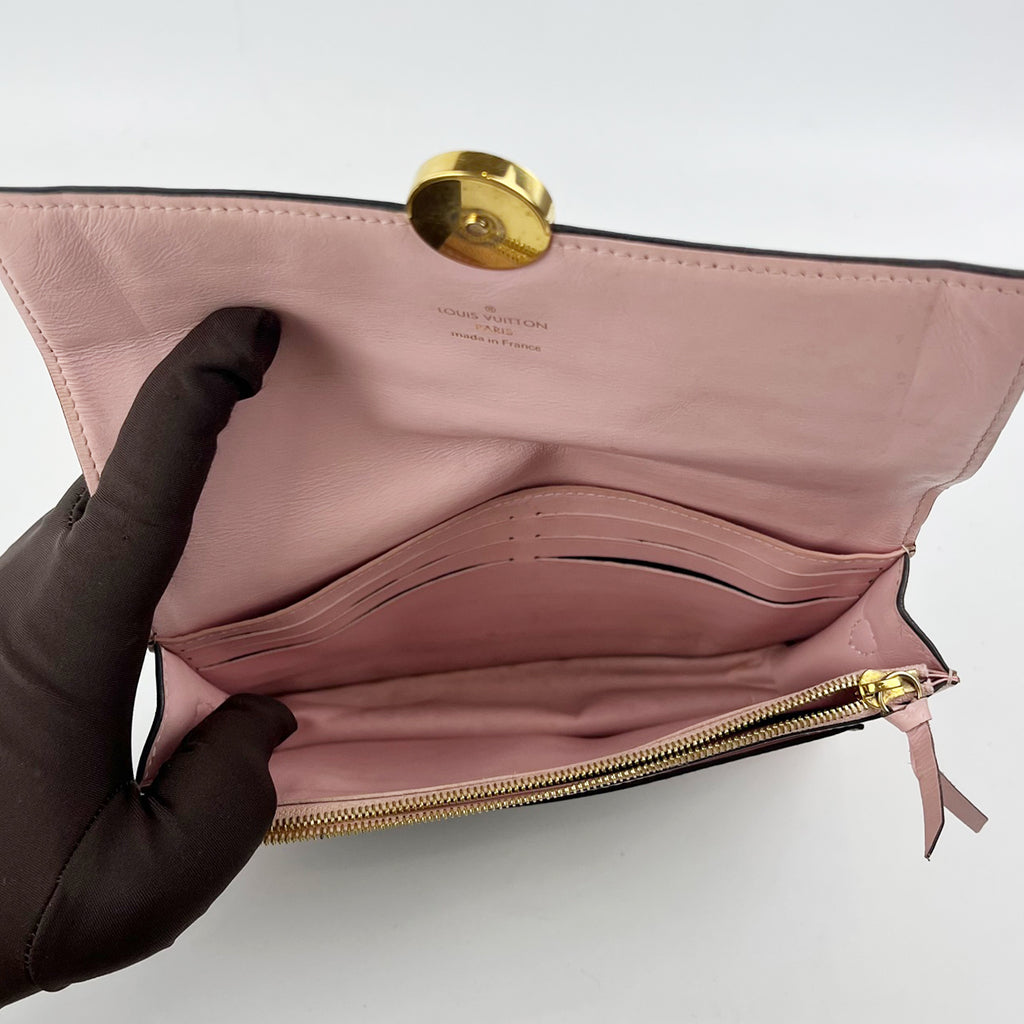 Louis Vuitton Borsa a Catena Piccola Monogram con Dettaglio Fiore Rosa