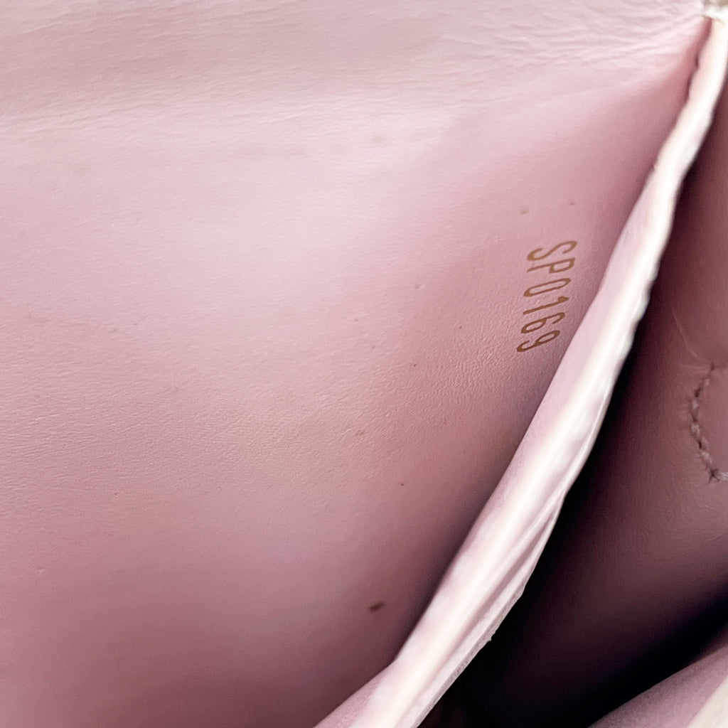 Louis Vuitton Borsa a Catena Piccola Monogram con Dettaglio Fiore Rosa