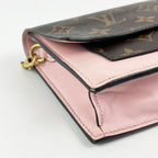 Louis Vuitton Borsa a Catena Piccola Monogram con Dettaglio Fiore Rosa