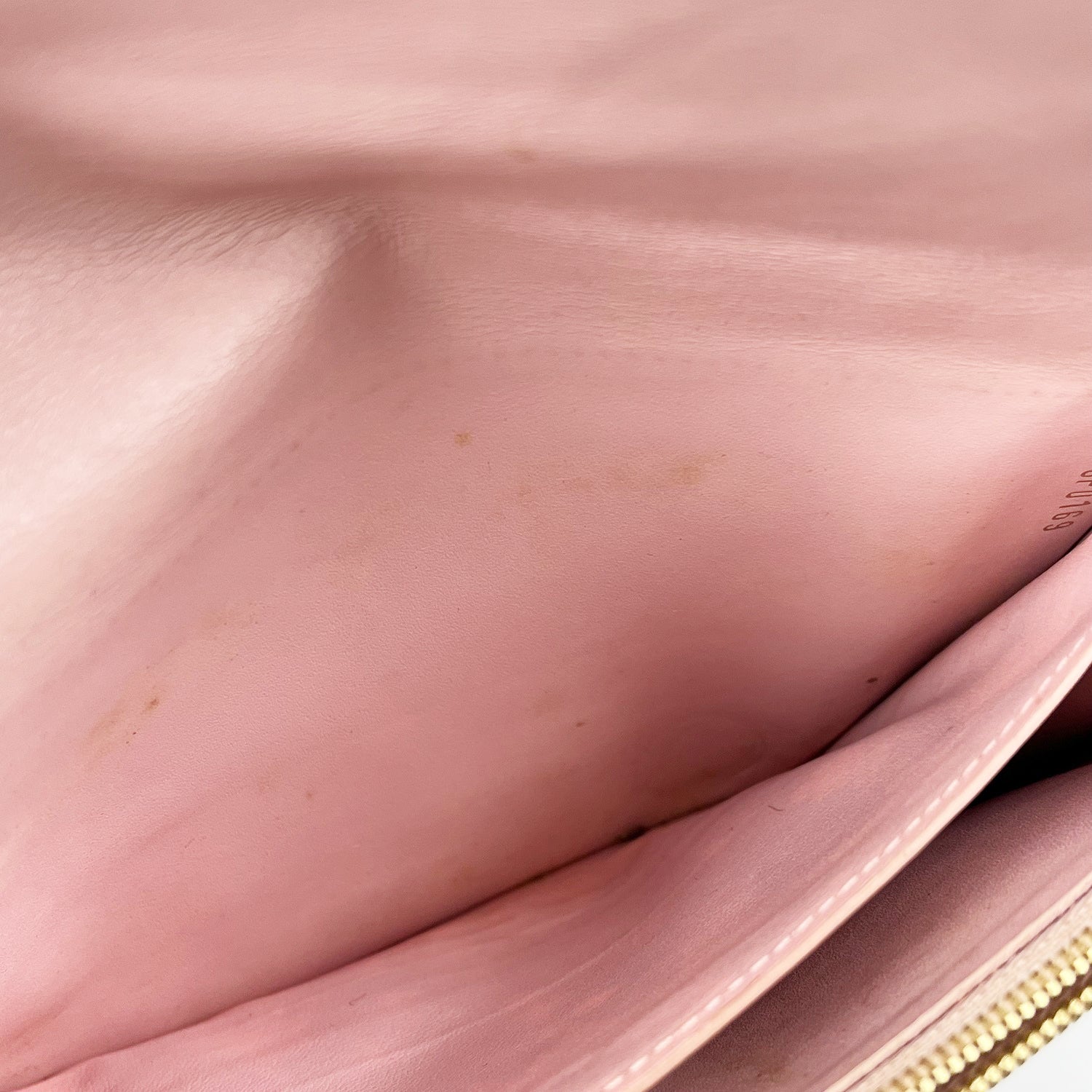 Louis Vuitton Borsa a Catena Piccola Monogram con Dettaglio Fiore Rosa